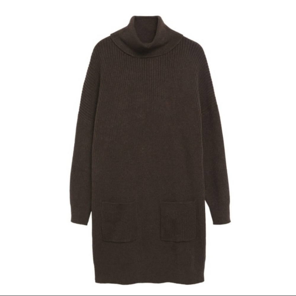 MANGO  pockets sweater  dress. NEW